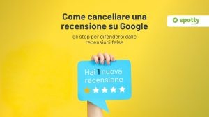 Come cancellare una recensione da google