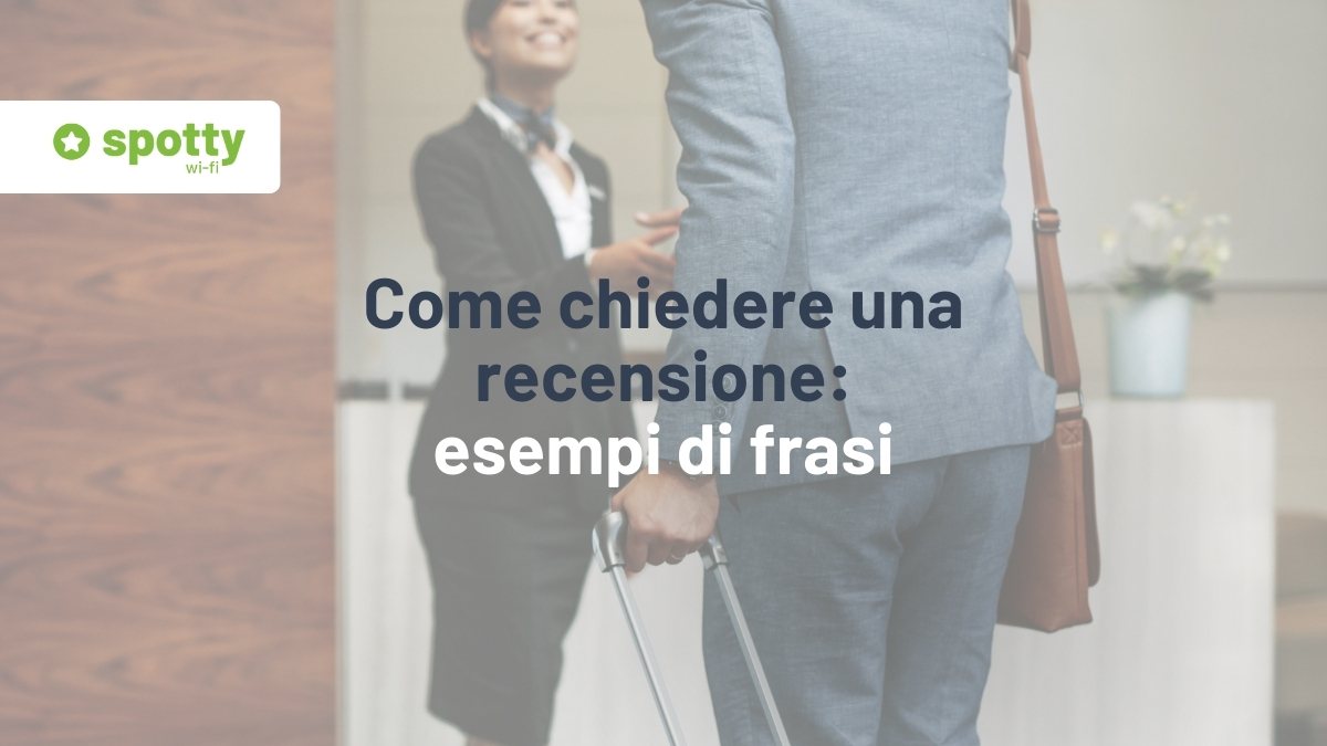 come chiedere una recensione esempi